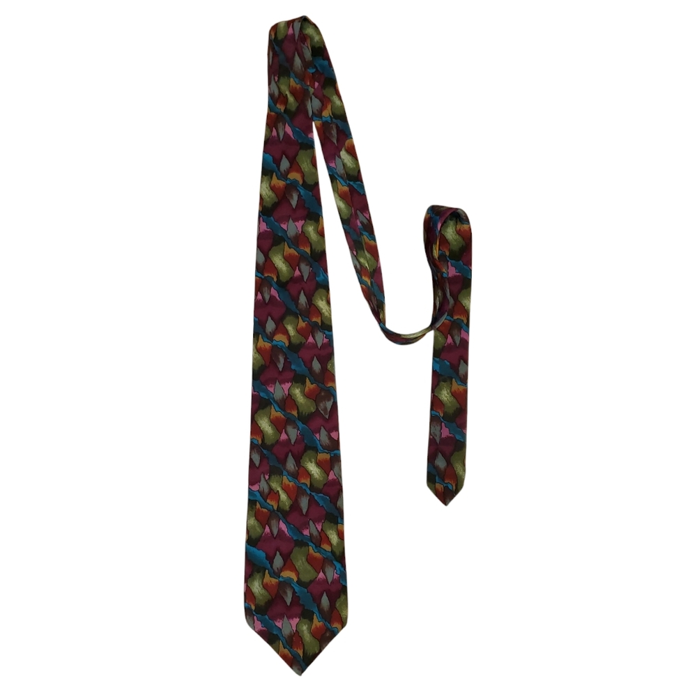 J. Garcia 100% Silk Tie Collection Six Blue Mountains